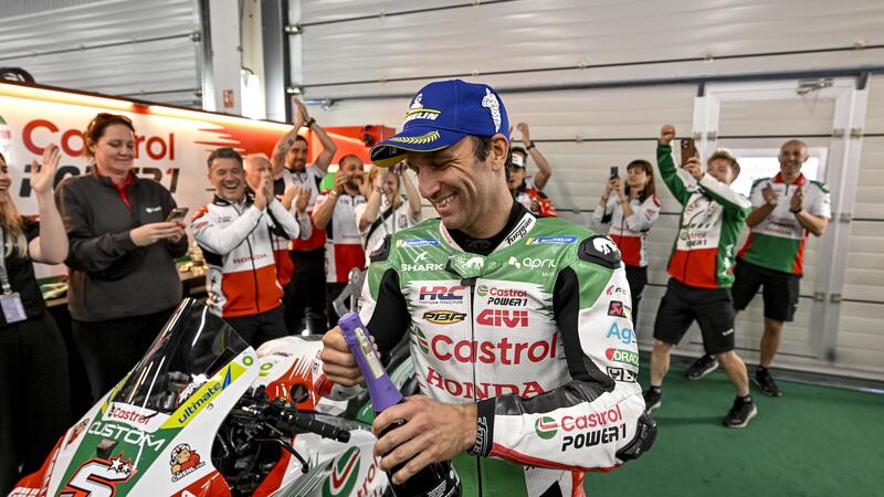 MotoGP 2025. GP del Regno Unito. Johann Zarco: &quot;Faccio fatica a credere di essere sul podio sull&#039;asciutto con la mia &quot;Hondina&quot;&quot;