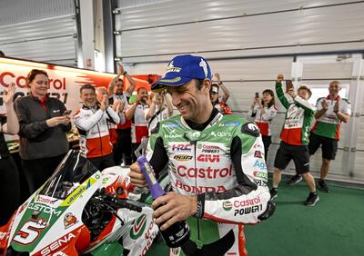 MotoGP 2025. GP del Regno Unito. Johann Zarco: Faccio fatica a credere di essere sul podio sull'asciutto con la mia Hondina