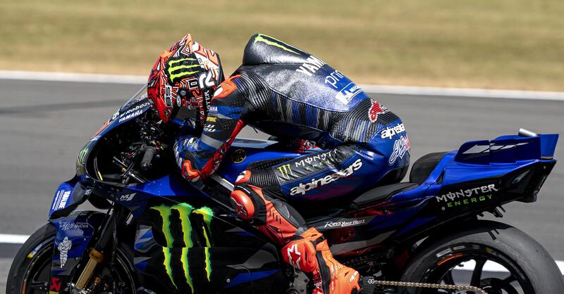 MotoGP 2025. GP del Regno Unito. La consolazione di Fabio Quartararo: &quot;Sono felice di aver fatto un tipo di gara cos&igrave; veloce&quot;