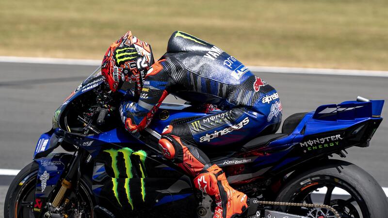 MotoGP 2025. GP del Regno Unito. La consolazione di Fabio Quartararo: &quot;Sono felice di aver fatto un tipo di gara cos&igrave; veloce&quot;