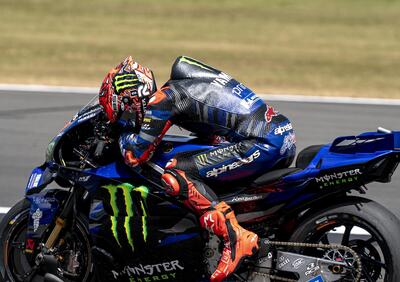MotoGP 2025. GP del Regno Unito. La consolazione di Fabio Quartararo: Sono felice di aver fatto un tipo di gara così veloce