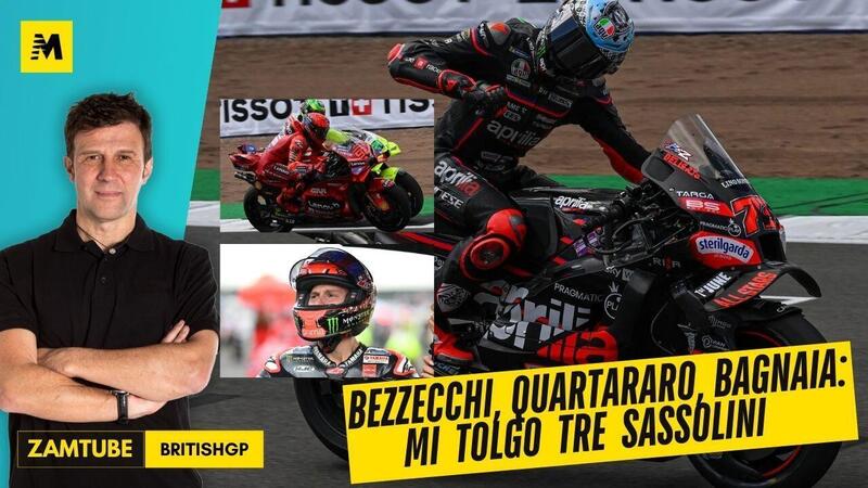 Bezzecchi, Quartararo, Bagnaia: mi tolgo tre sassolini... [VIDEO]