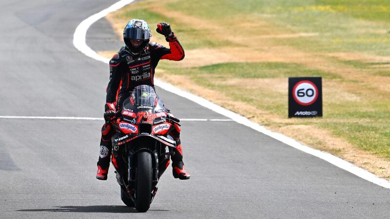 MotoGP 2025. Le pagelle del GP del Regno Unito a Silverstone. Aprilia e Bezzecchi: che bello. Quartararo e Yamaha: che sfiga. Ducati: che strano