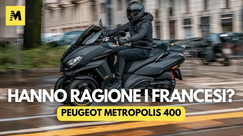 Peugeot Metropolis 400: gradito ritorno [VIDEO e GALLERY]