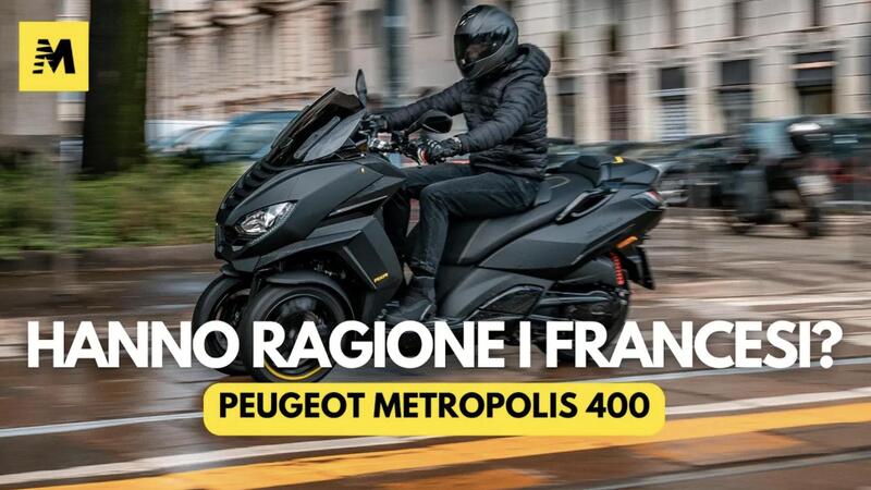 Peugeot Metropolis 400: gradito ritorno [VIDEO e GALLERY]
