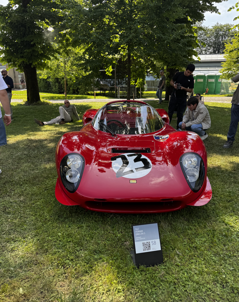 La storica Ferrari Dino del 1967