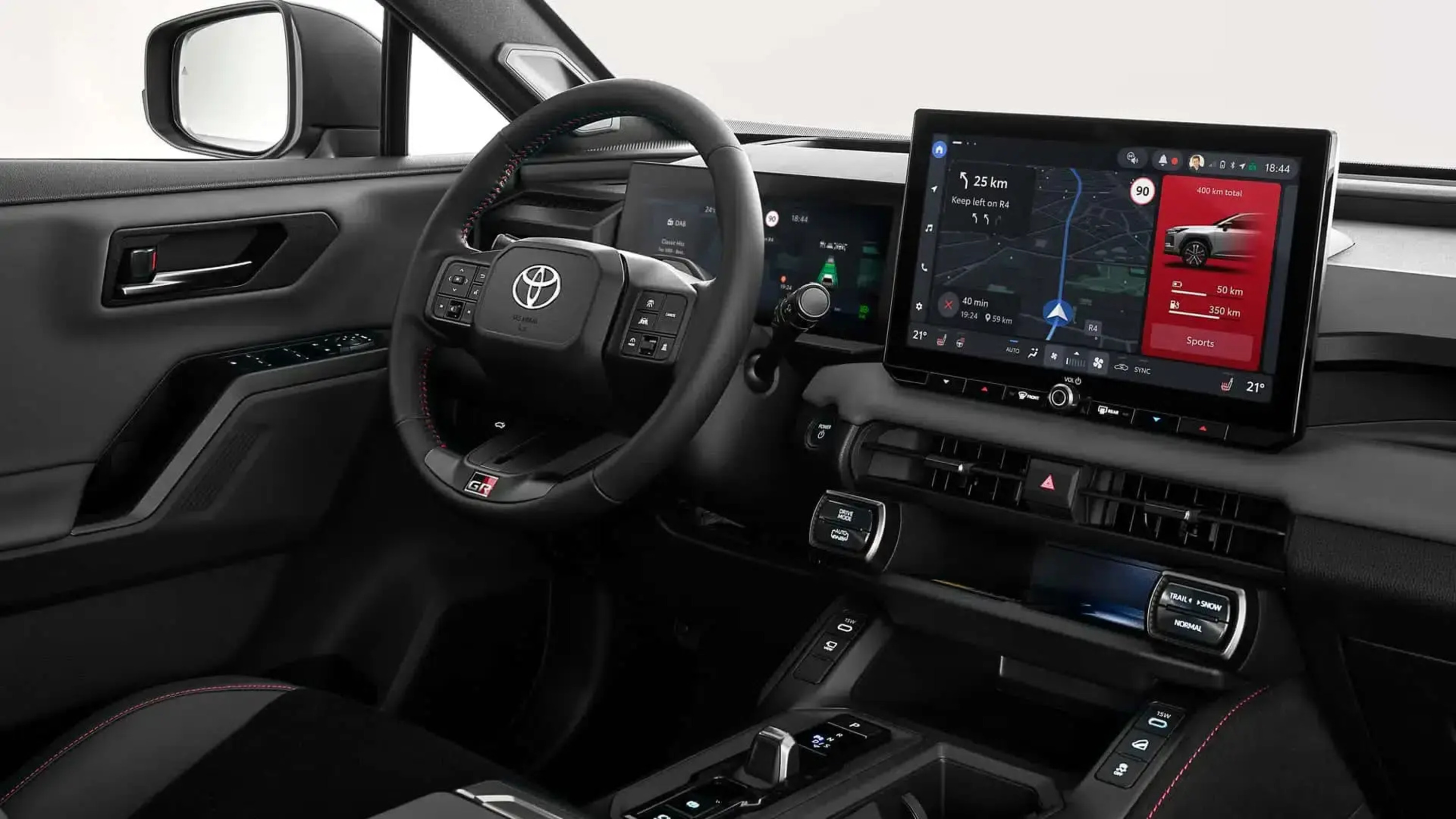 Gli interni della nuova Toyota RAV 4