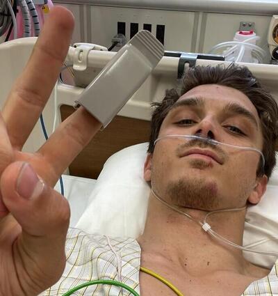 MotoGP 2025. Grave infortunio per Luca Marini a Suzuka, ha avuto un incidente in pista