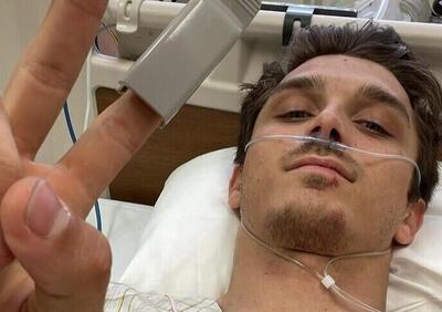 MotoGP 2025. Grave infortunio per Luca Marini a Suzuka, ha avuto un incidente in pista