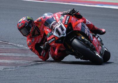 SBK 2025. Bulega 40 millesimi meglio di Toprak nei test di Misano
