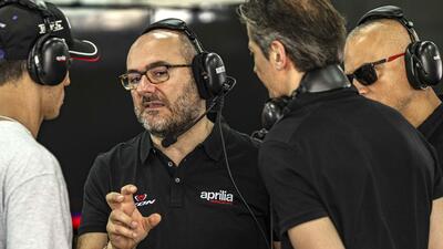 MotoGP 2025. Speciale Aprilia: Zam, l&#039;ing. Bernardelle e... Fabiano Sterlacchini - DIRETTA 19 [VIDEO]