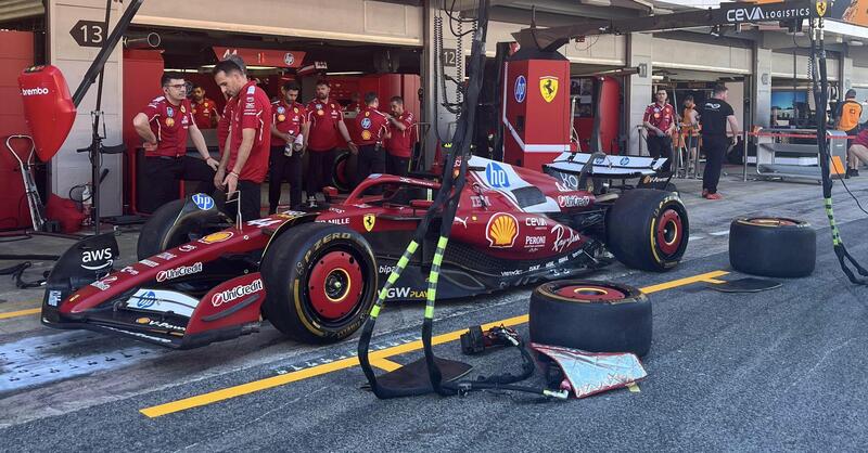 F1. Ferrari, ecco come cambia l&#039;ala anteriore della SF-25 con la nuova direttiva tecnica sulla flessibilit&agrave;
