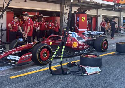 F1. Ferrari, ecco come cambia l'ala anteriore della SF-25 con la nuova direttiva tecnica sulla flessibilità