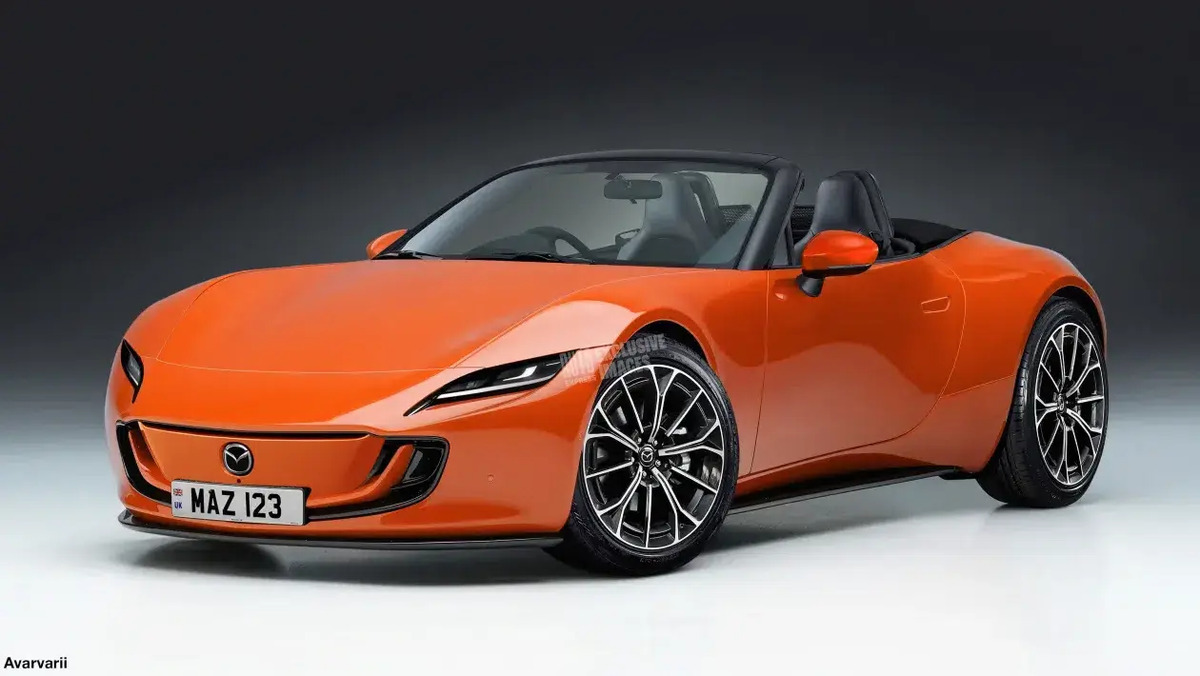 Mazda MX-5 elettrica, dopo i brevetti ecco i render di Autoexpress
