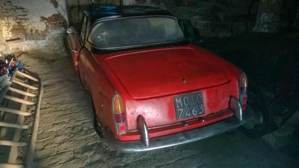 Fiat 1500 cabriolet (mod.118H) d'epoca a Modena (2)
