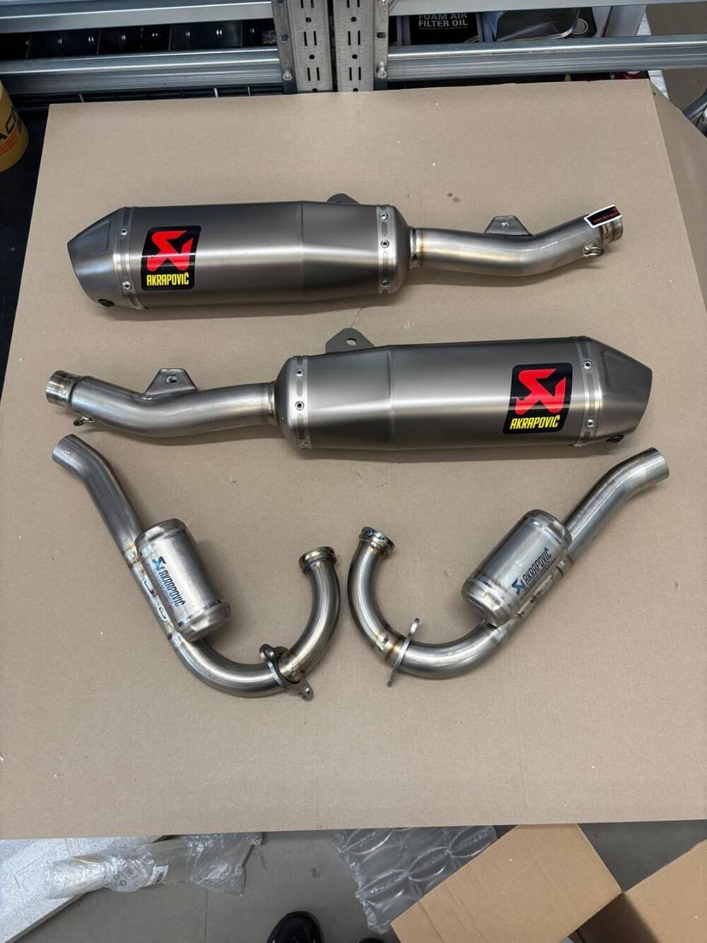 AKRAPOVIC FULL TITANIO HONDA CRF 250 R/RX 2018-202