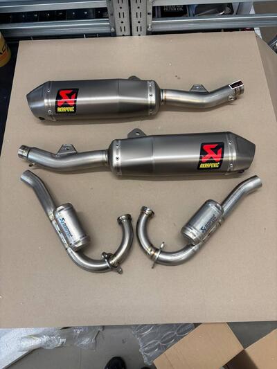 AKRAPOVIC FULL TITANIO HONDA CRF 250 R/RX 2018-202