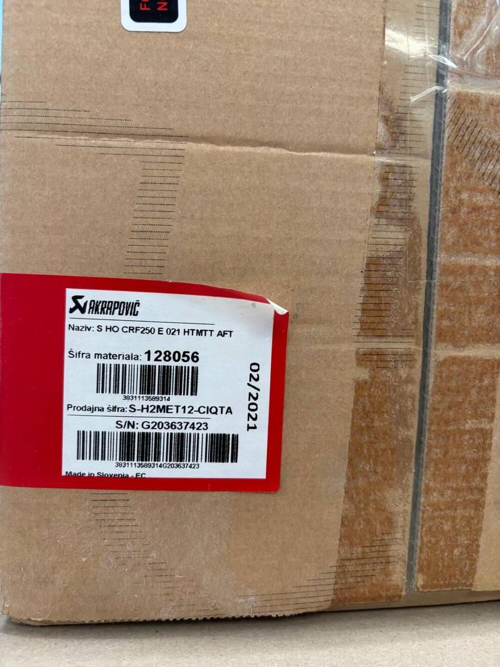 AKRAPOVIC FULL TITANIO HONDA CRF 250 R/RX 2018-202 (2)