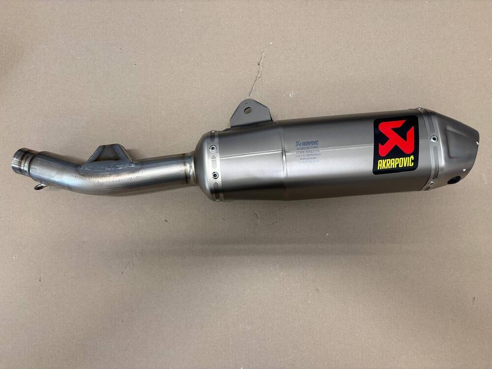 SILENZIATORE DESTRO AKRAPOVIC HONDA CRF 250 R/RX 2