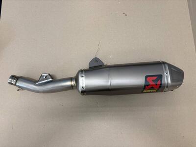SILENZIATORE SINISTRO AKRAPOVIC HONDA CRF 250 R/RX