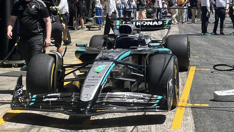 Mercedes W16 GP Spagna 2025