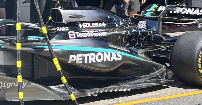F1. Non solo ala anteriore (testata gi&agrave; a Monaco), Mercedes cambia il fondo della W16 al GP di Spagna