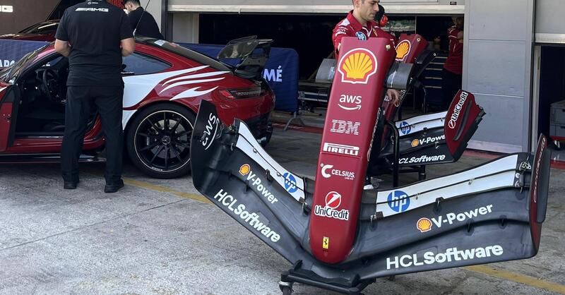 F1. GP Spagna, Ferrari chiamata ai box FIA: maggiori test all&#039;ala anteriore della SF-25 prima delle qualifiche