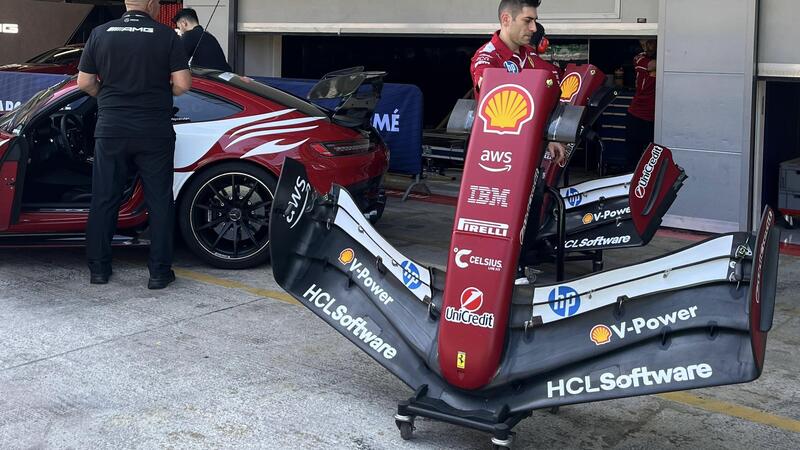 F1. GP Spagna, Ferrari chiamata ai box FIA: maggiori test all&#039;ala anteriore della SF-25 prima delle qualifiche
