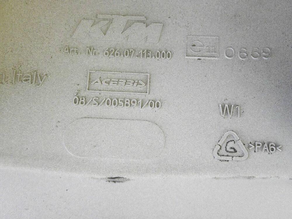 Serbatoio KTM/Acerbis (n. 364) - cod.: 626.07.113. (9)