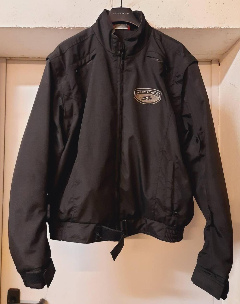 Giacca da moto della SPIKE nera, in poliestere, ta Spyke (3)