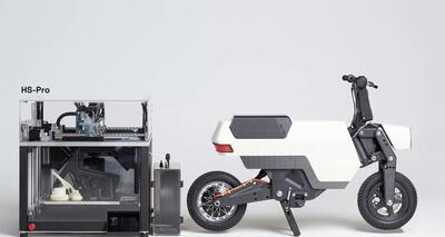 La stampante 3D cre&ograve; la minimoto in 7 giorni!