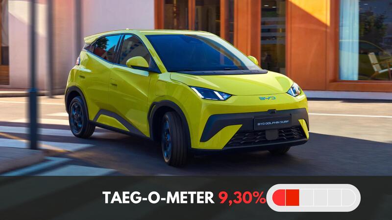 Promo lancio BYD Dolphin, quasi un noleggio