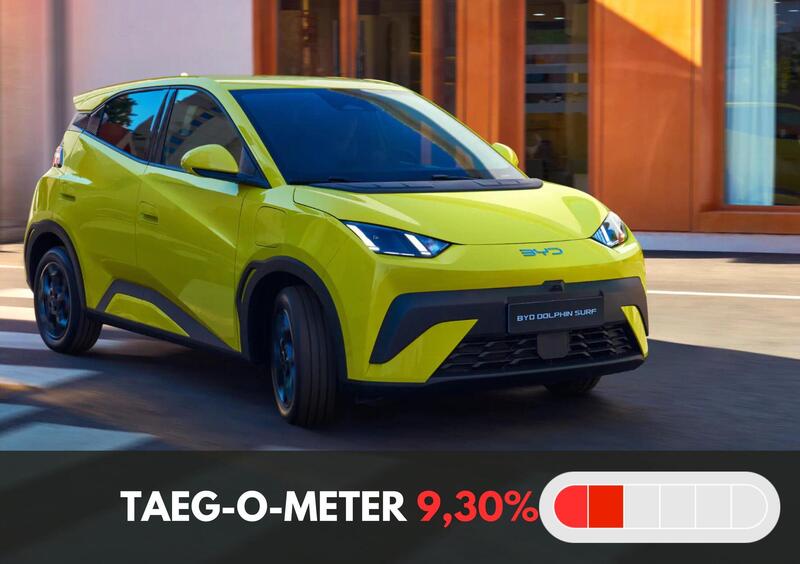 Promo lancio BYD Dolphin, quasi un noleggio