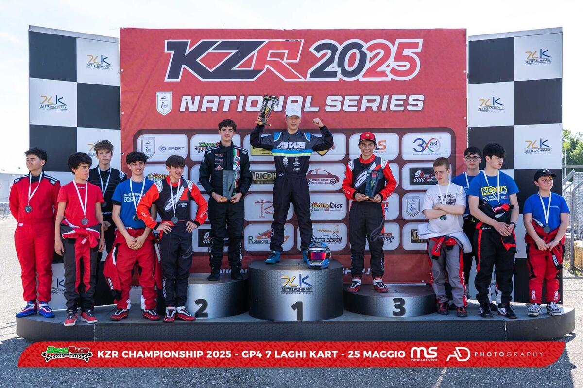 KZR Championship 2025, ecco come è andata la GP4 7 Laghi Kart