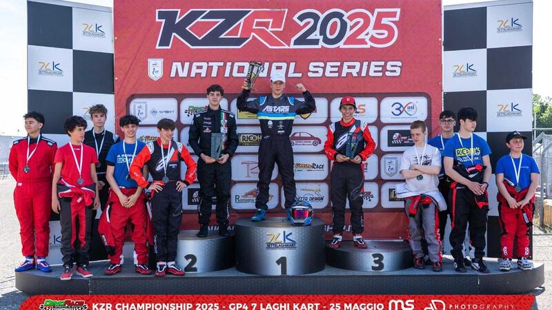 KZR Championship 2025, ecco come &egrave; andata la GP4 7 Laghi Kart 