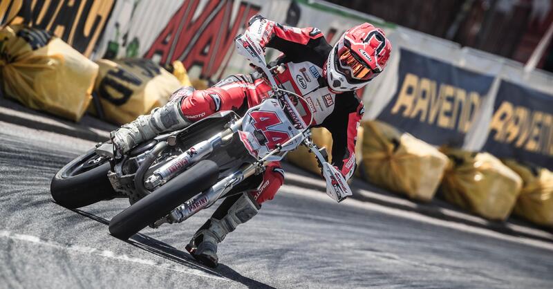Vertemati torna in gara al Mondiale Supermoto. Ottime sensazioni in Germania