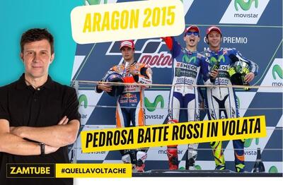 Aragon 2015: Pedrosa batte Rossi in volata [VIDEO]