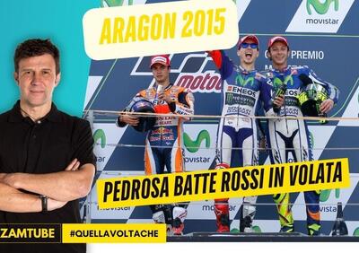 Aragon 2015: Pedrosa batte Rossi in volata [VIDEO]