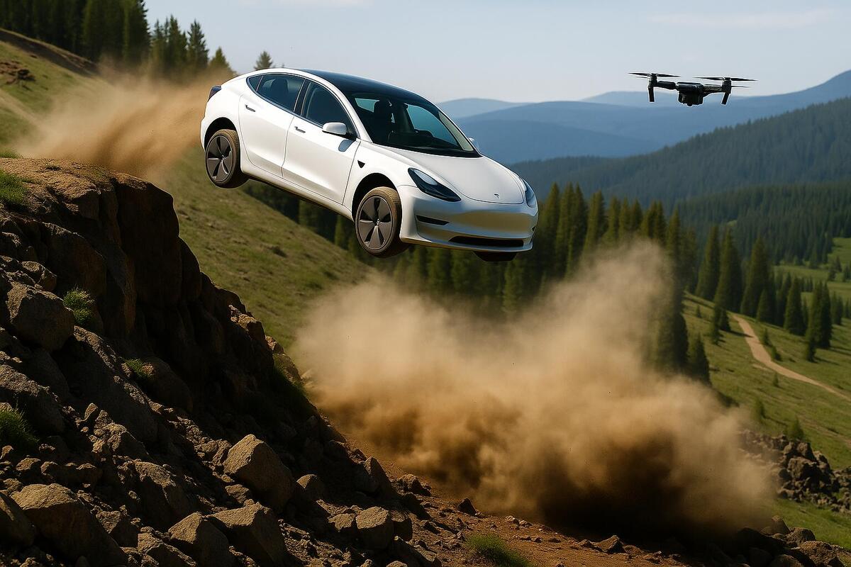 Una Tesla usata... male, uno youtuber si guadagna la vita così [VIDEO]