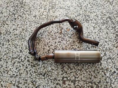 Collettore e scarico Originali BMWF 800 Adventure