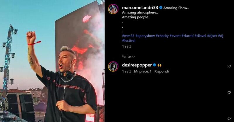 Marco Melandri DJ davanti a 20mila persone [VIDEO]