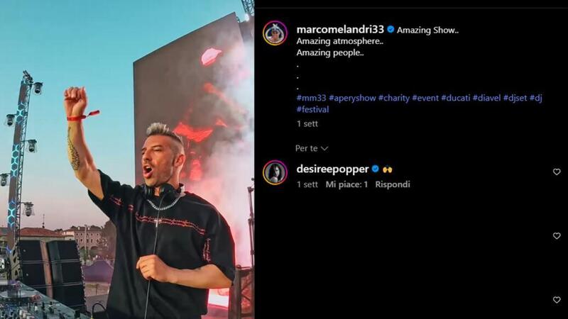 Marco Melandri DJ davanti a 20mila persone [VIDEO]