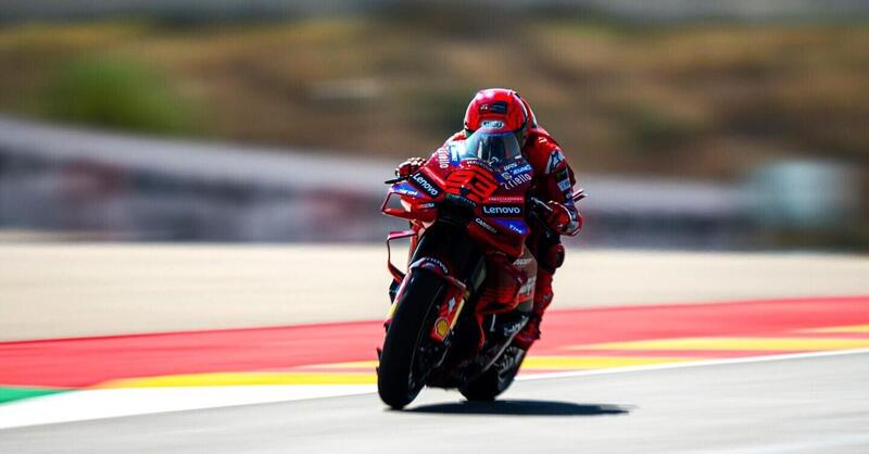 MotoGP 2025. GP di Spagna ad Aragon. Pre-qualifiche: Marc Marquez domina, poi Alex Marquez. Pecco Bagnaia nei 10 [RISULTATI]