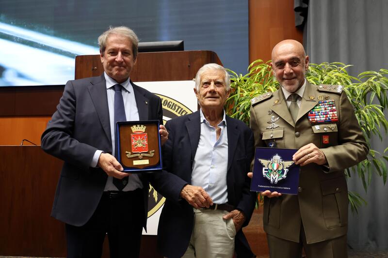 Giovanni Copioli, GIacomo Agostini e Carmine Masiello