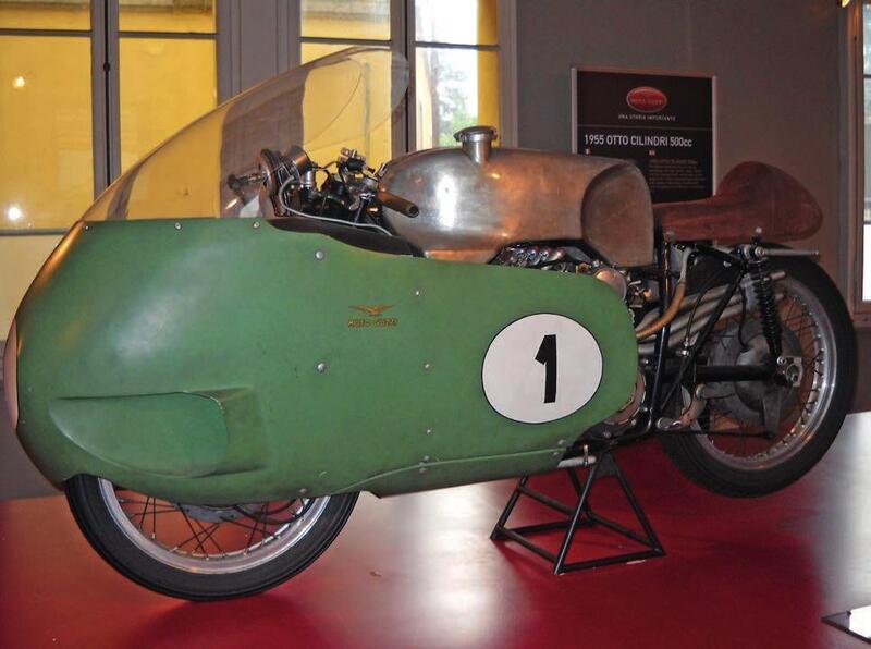 La Moto Guzzi 8 cilindri, numero 100.000 del Registro