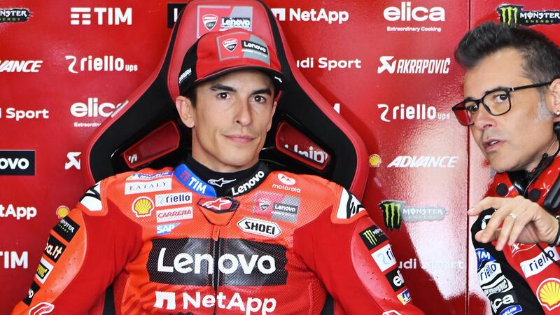 MotoGP 2025. GP di Spagna ad Aragon. Marc Marquez: &quot;Le difficolt&agrave; di Pecco Bagnaia? Non ci faccio caso, mi concentro sul secondo pi&ugrave; veloce, che &egrave; Alex&quot;