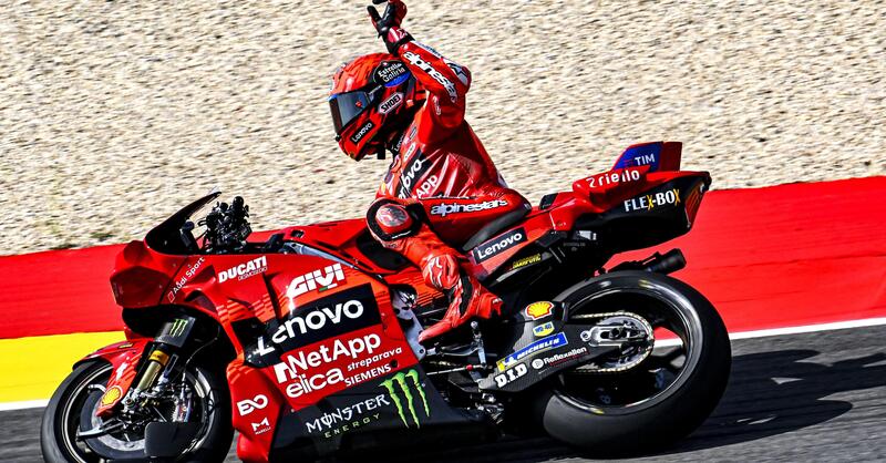 MotoGP 2025. GP di Spagna ad Aragon. Anche la Sprint &egrave; di Marc Marquez, poi i due Gresini. Pecco Bagnaia gambero: da 4&deg; a 12&deg; [RISULTATI]