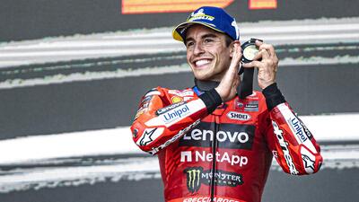 MotoGP 2025. GP di Spagna ad Aragon. Marc Marquez: "Una gara diversa da quel che mi aspettavo, ho avuto pazienza"