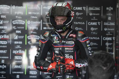 MotoGP 2025. GP di Spagna ad Aragon. Marco Bezzecchi, da ventesimo a ottavo: "Una rimonta anche nella gara lunga? Non &egrave; cos&igrave; semplice, ma la logica porta a dire questo"