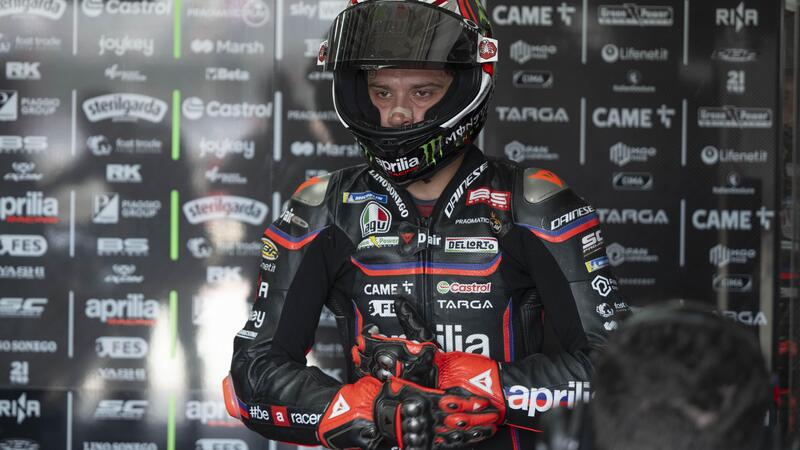 MotoGP 2025. GP di Spagna ad Aragon. Marco Bezzecchi, da ventesimo a ottavo: &quot;Una rimonta anche nella gara lunga? Non &egrave; cos&igrave; semplice, ma la logica porta a dire questo&quot;